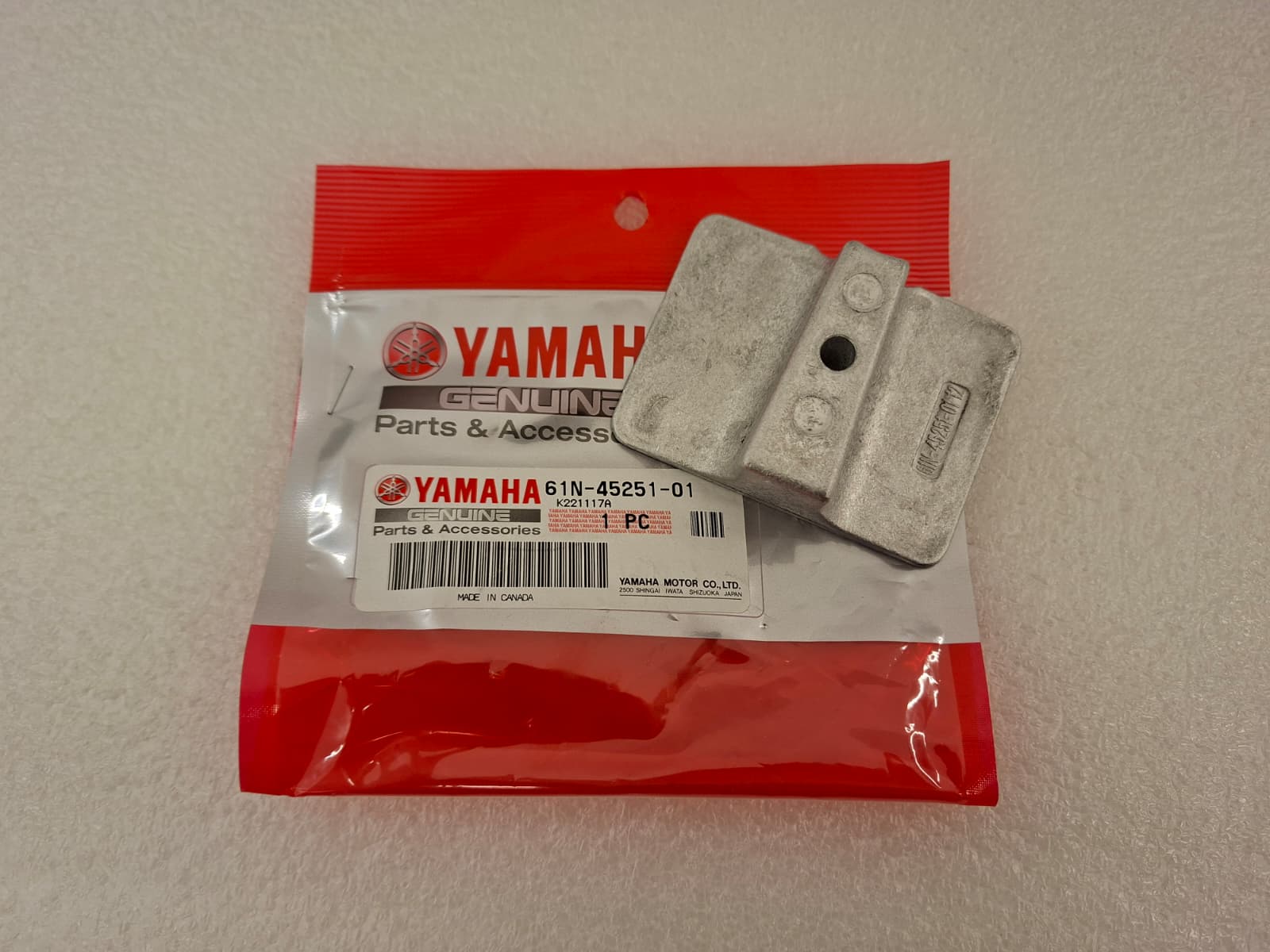 Yamaha Anode Bracket 45251