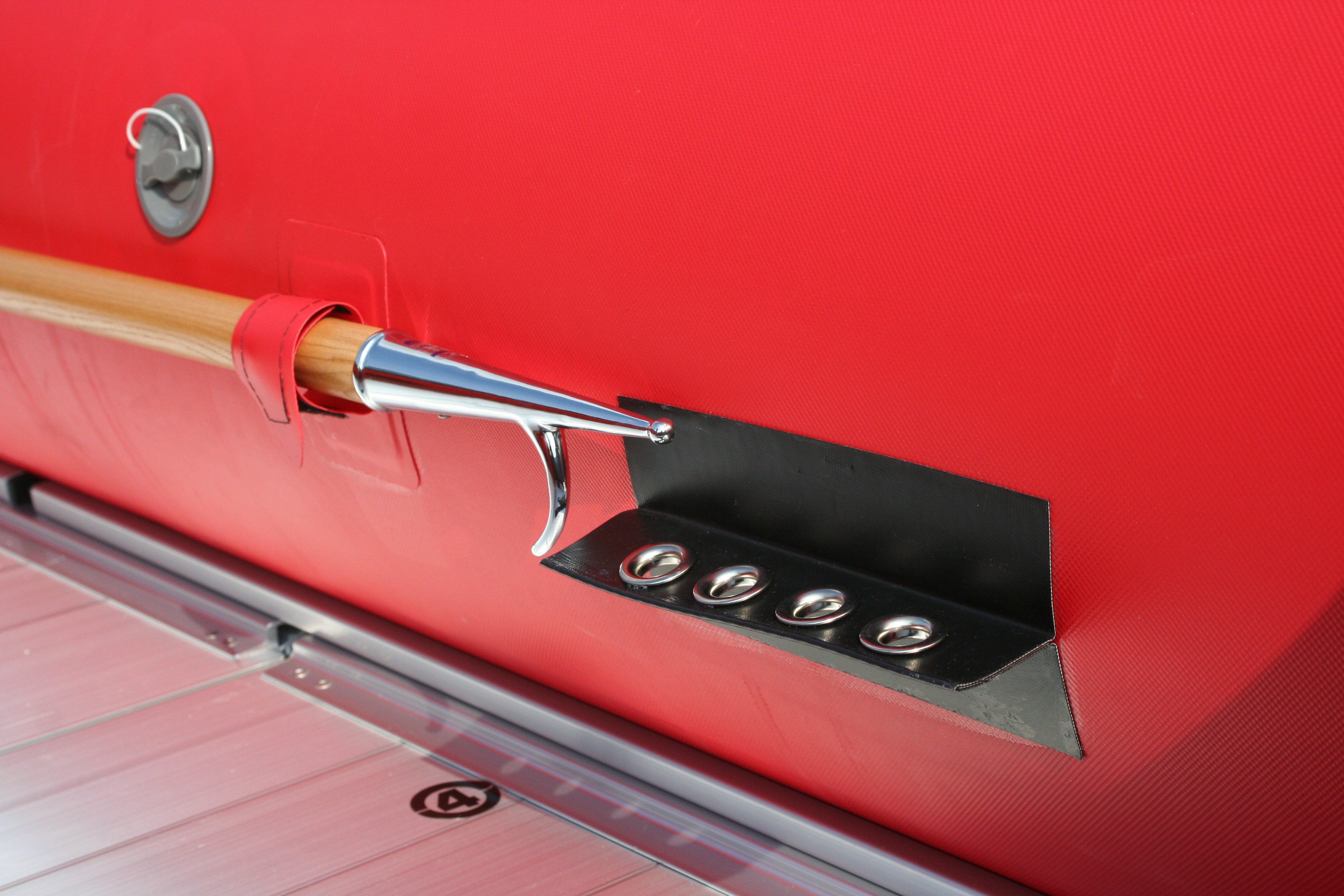 Schlauchboot Poker Heavy Duty rot