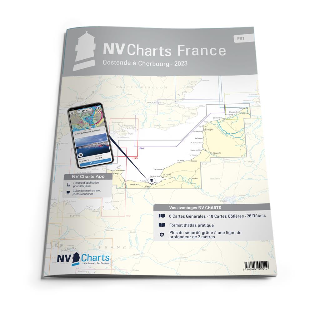 NV Seekarten Atlas Frankreich