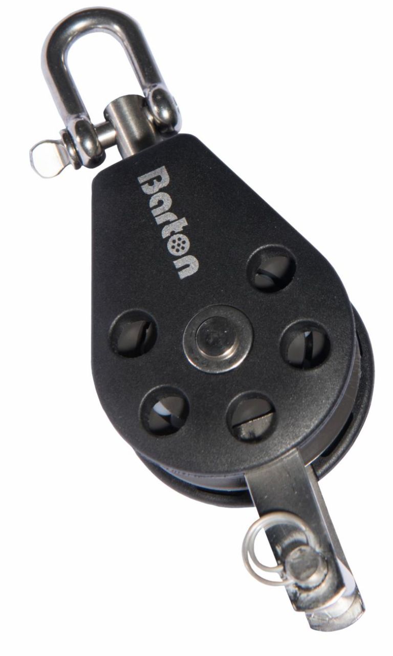 Barton Einfachblock  Wirbel und Unterbügel  Größe 1