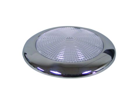 LED Aufbauleuchte weiß / rot 94mm 12V 
