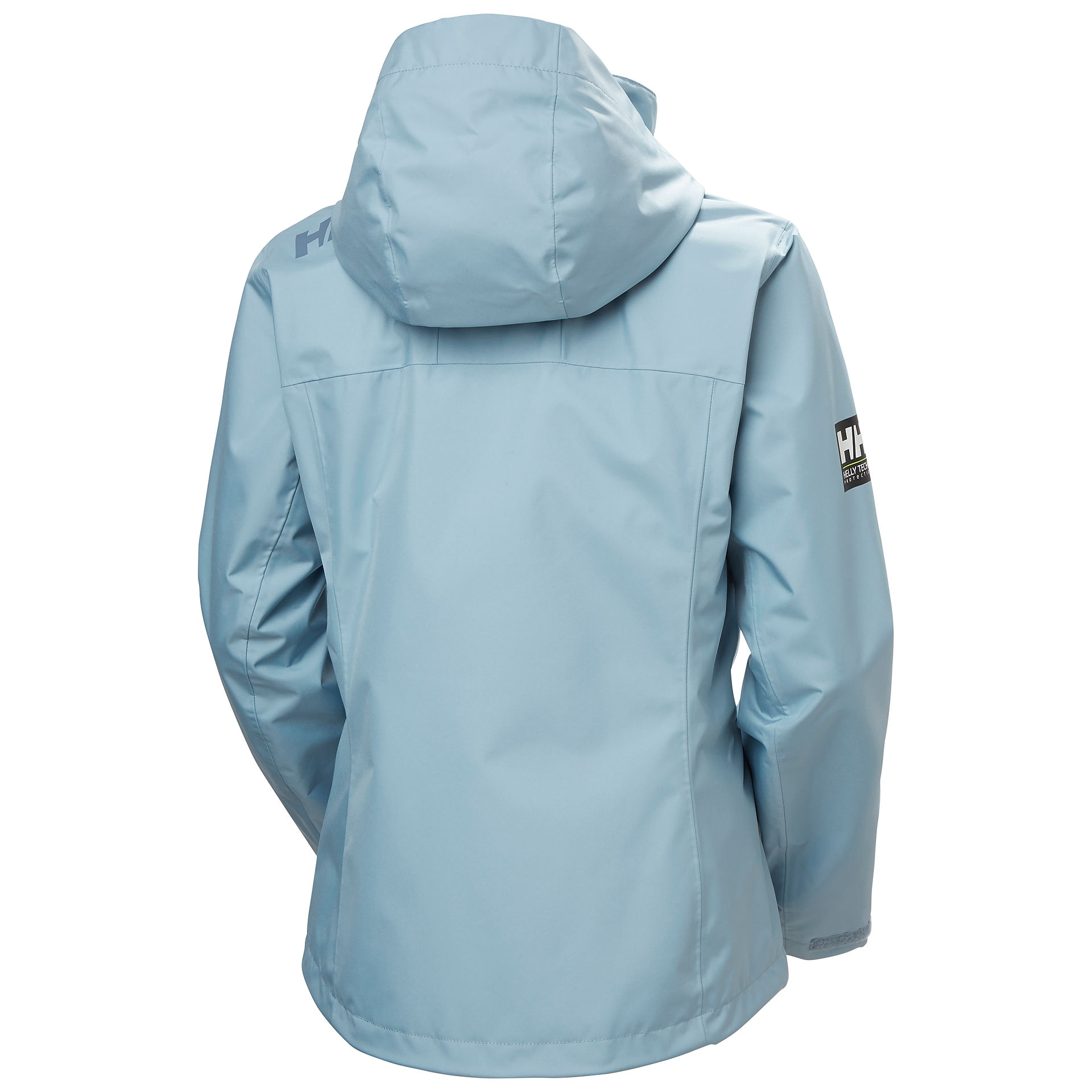 Helly Hansen Crew Jacke mit Kapuze Damen hellblau