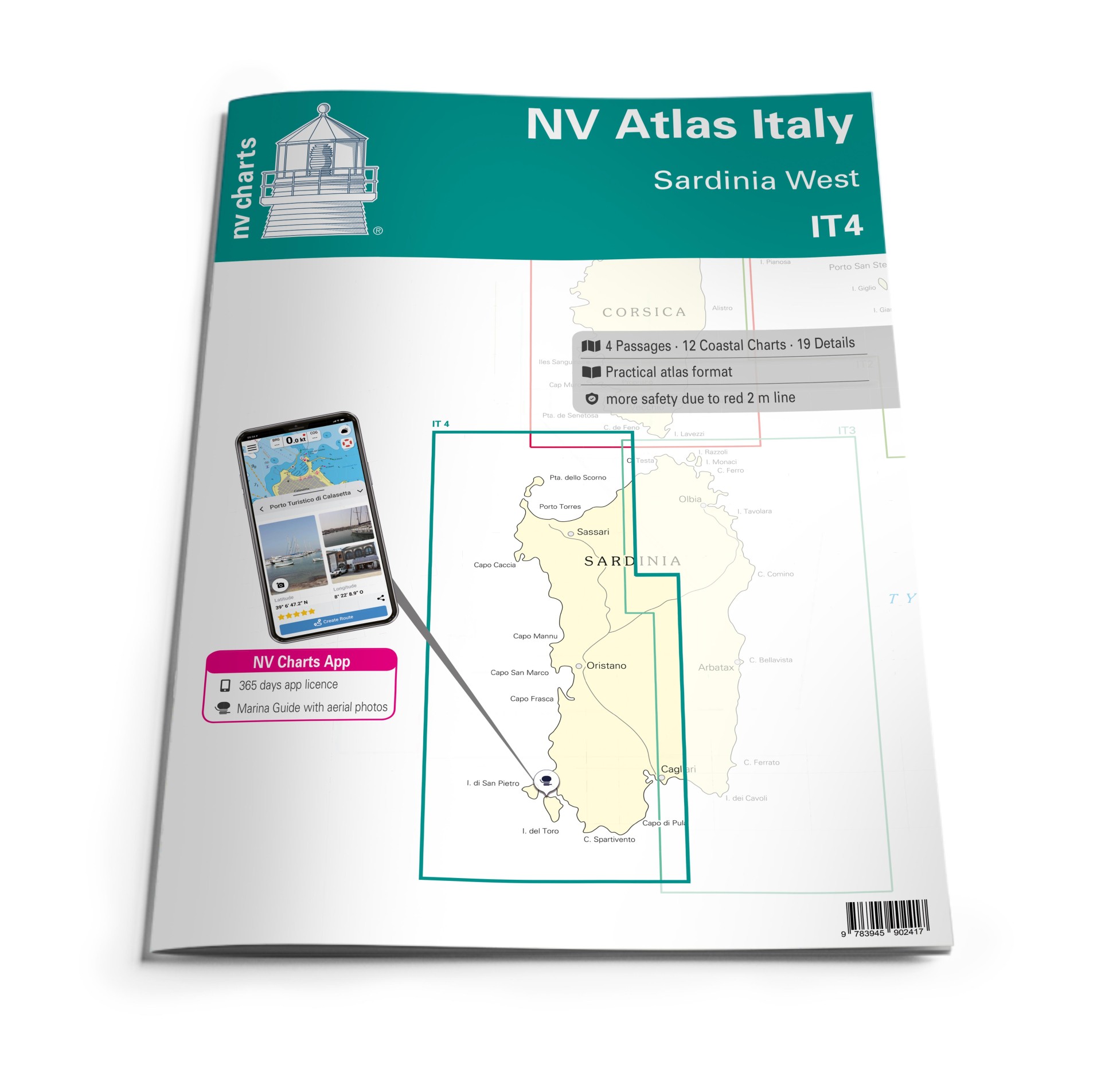 NV Seekarten Atlas Italien