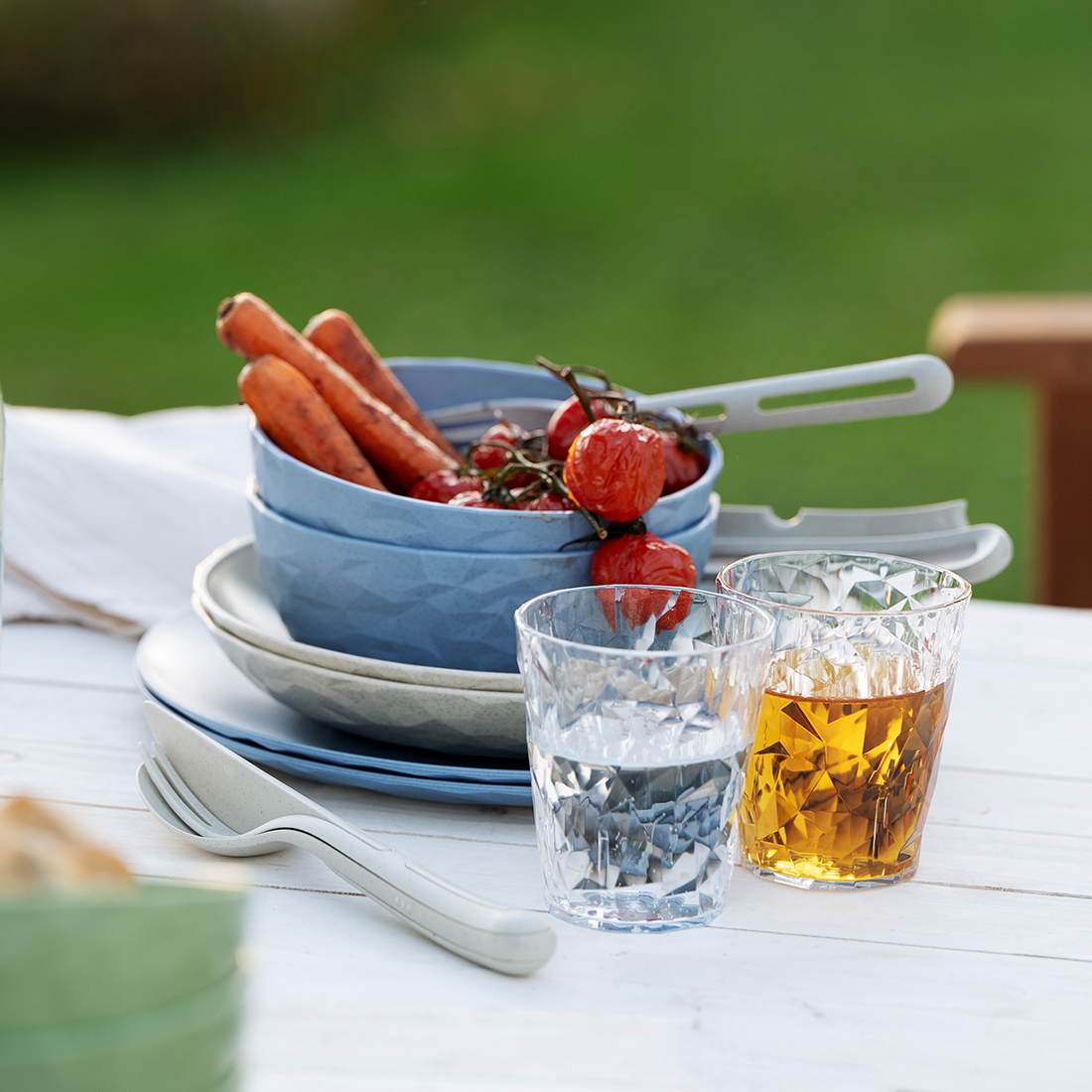 Koziol Geschirrset "Skagen" 10tlg. 