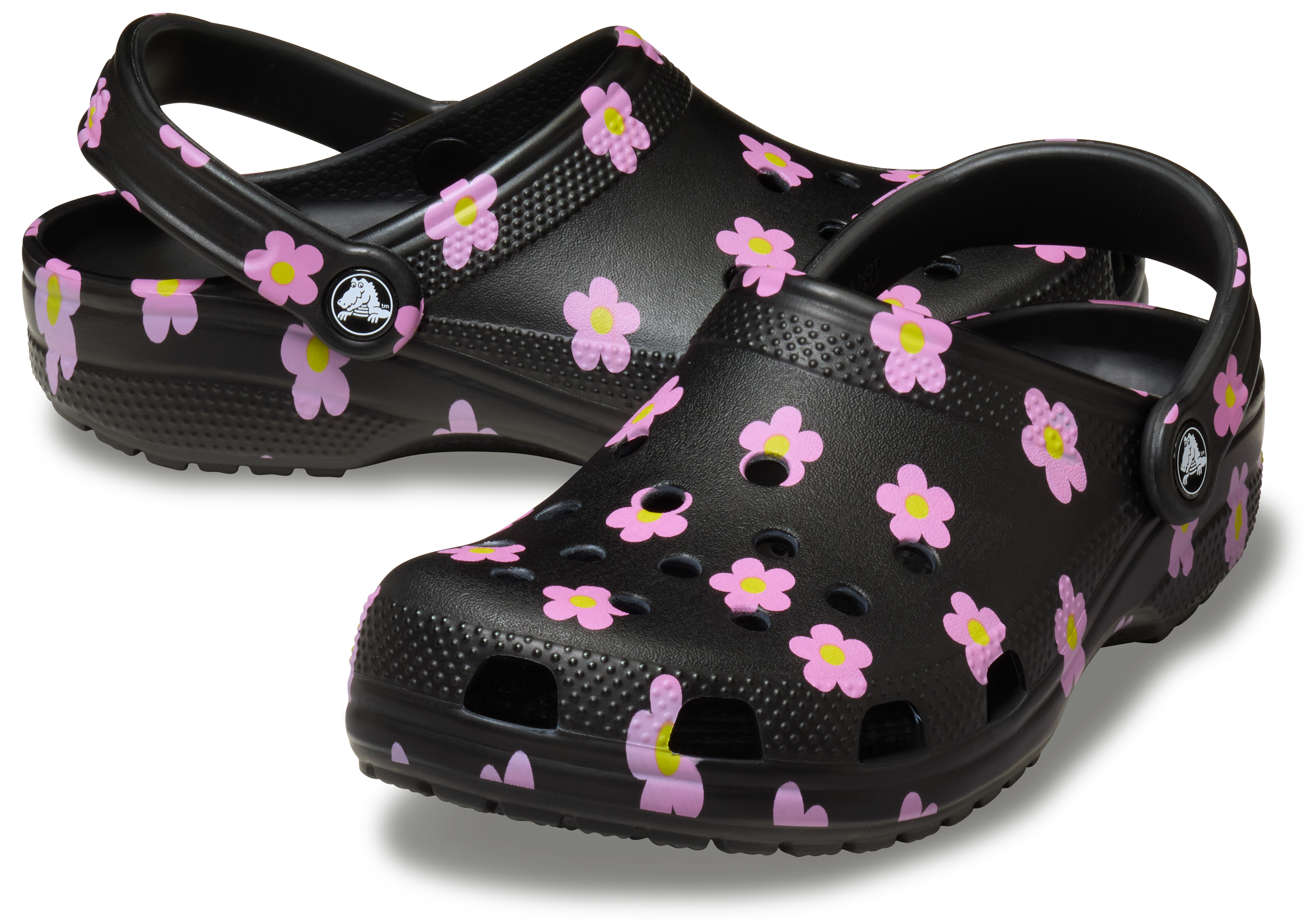 Crocs Classic Flower Clog