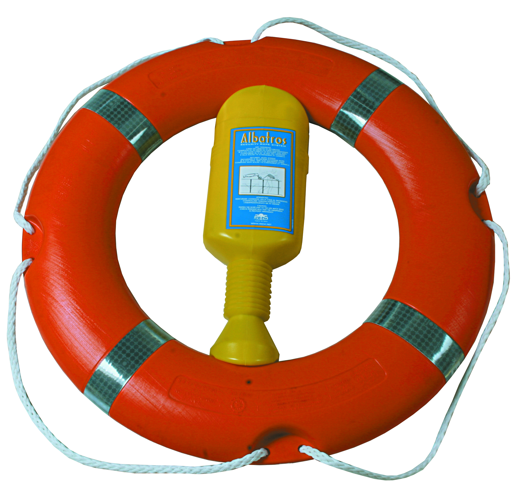 Wurfleine mit Schutzhülle