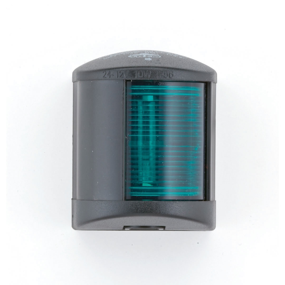 Trem Croce Easy LED Positionslicht  Steuerbord / grün  12V mit schwarzem Gehäuse