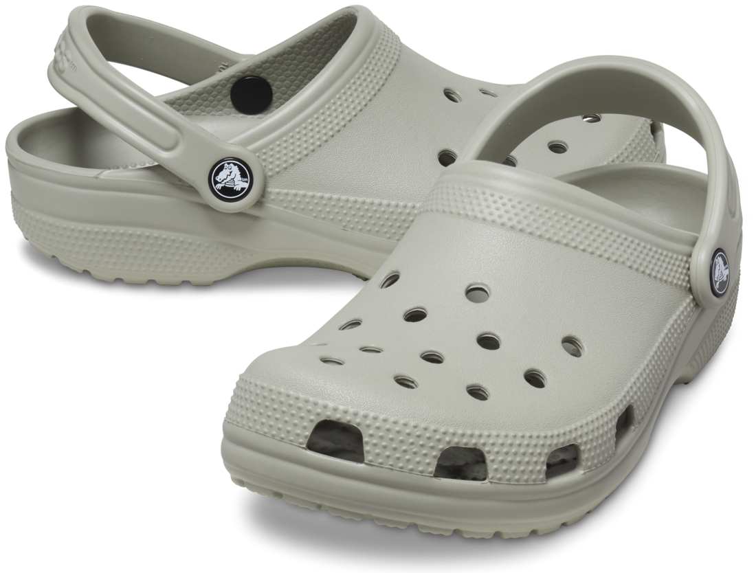 Crocs Classic Crog hellgrau