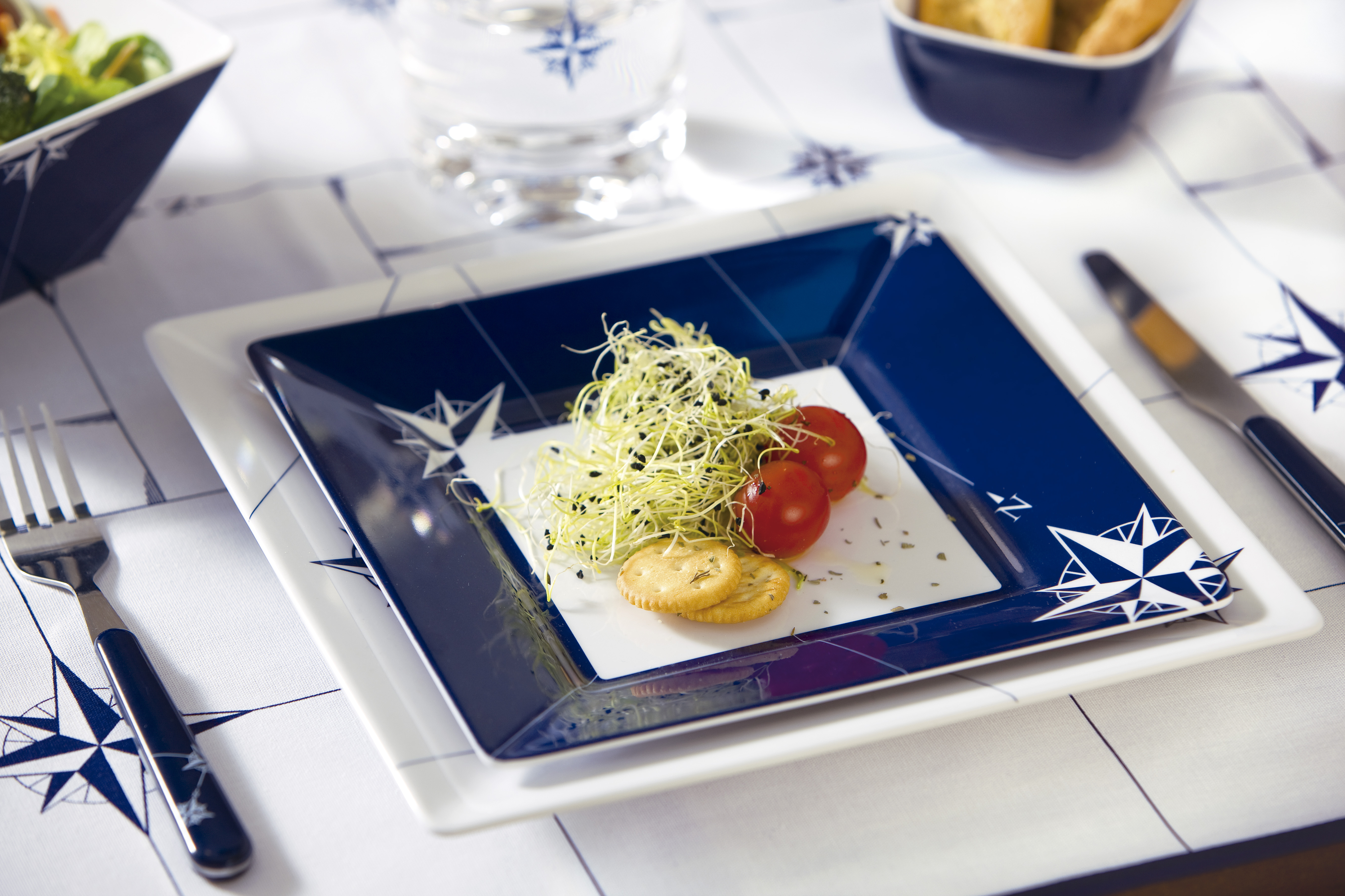 Northwind Dessertteller eckig