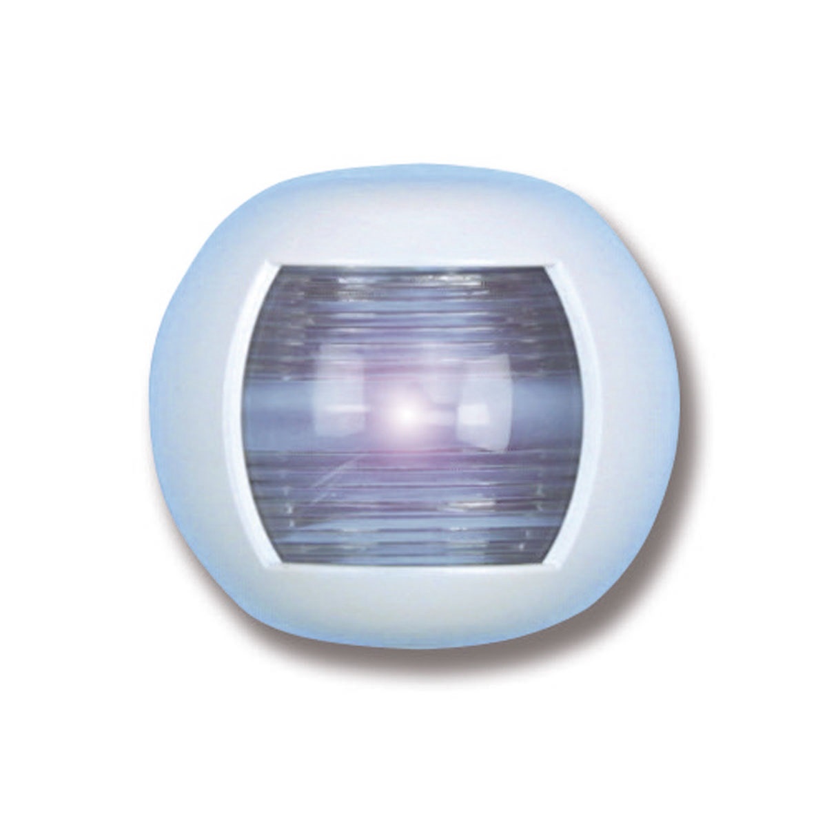 Trem Orsa Positionslicht Heck 135° Gehäuse weiß 12V