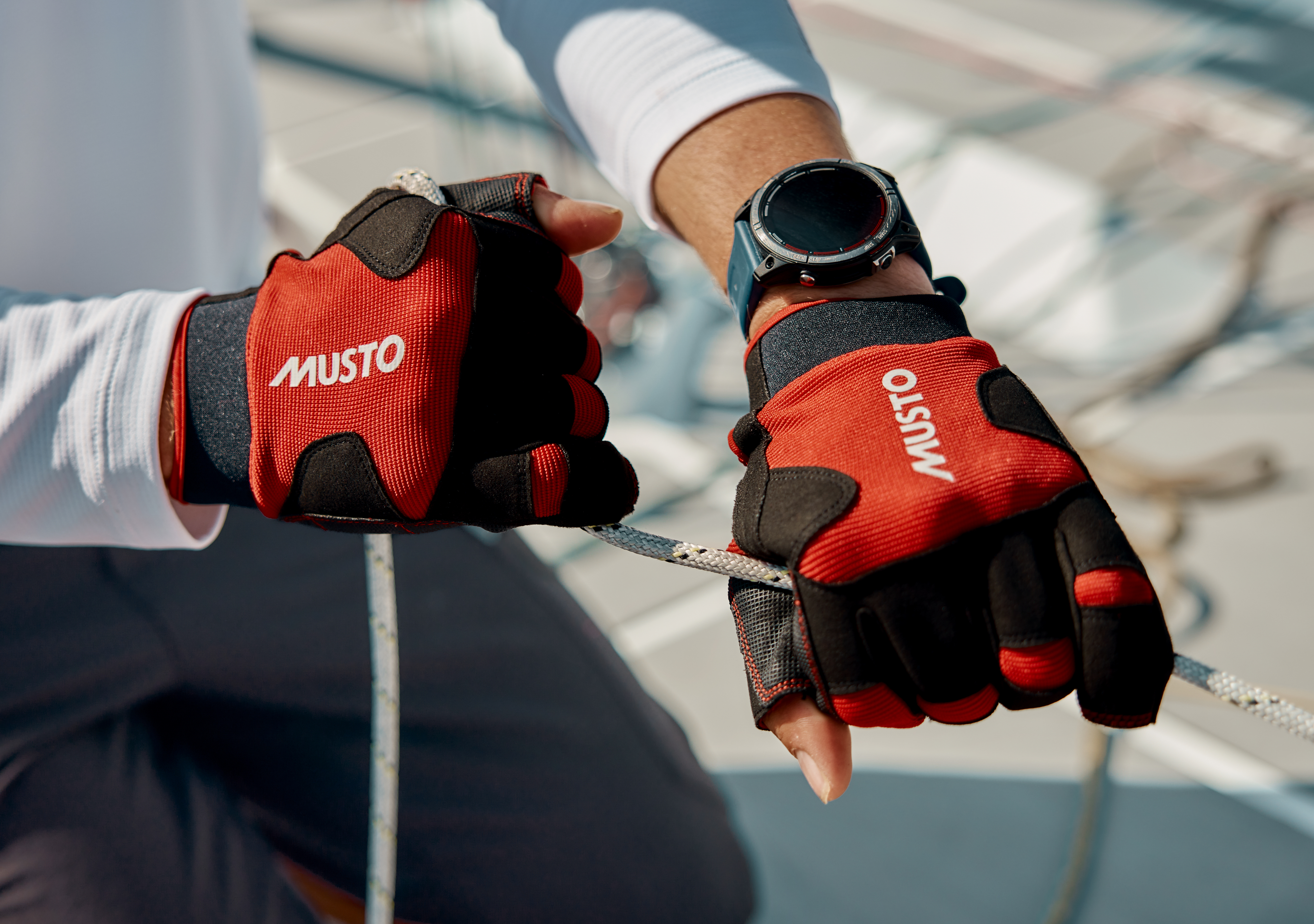 Musto Performance Handschuh NEU - kurze Finger