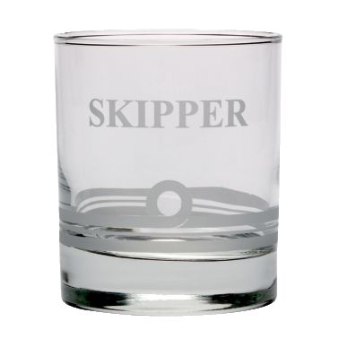 Whiskyglas Captain, Skipper, Crew