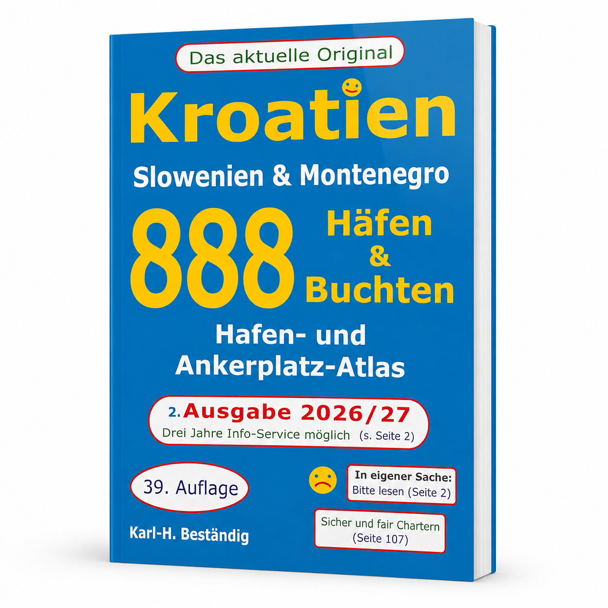 Kroatien - 888 Häfen & Buchten - Neuauflage 2026/27