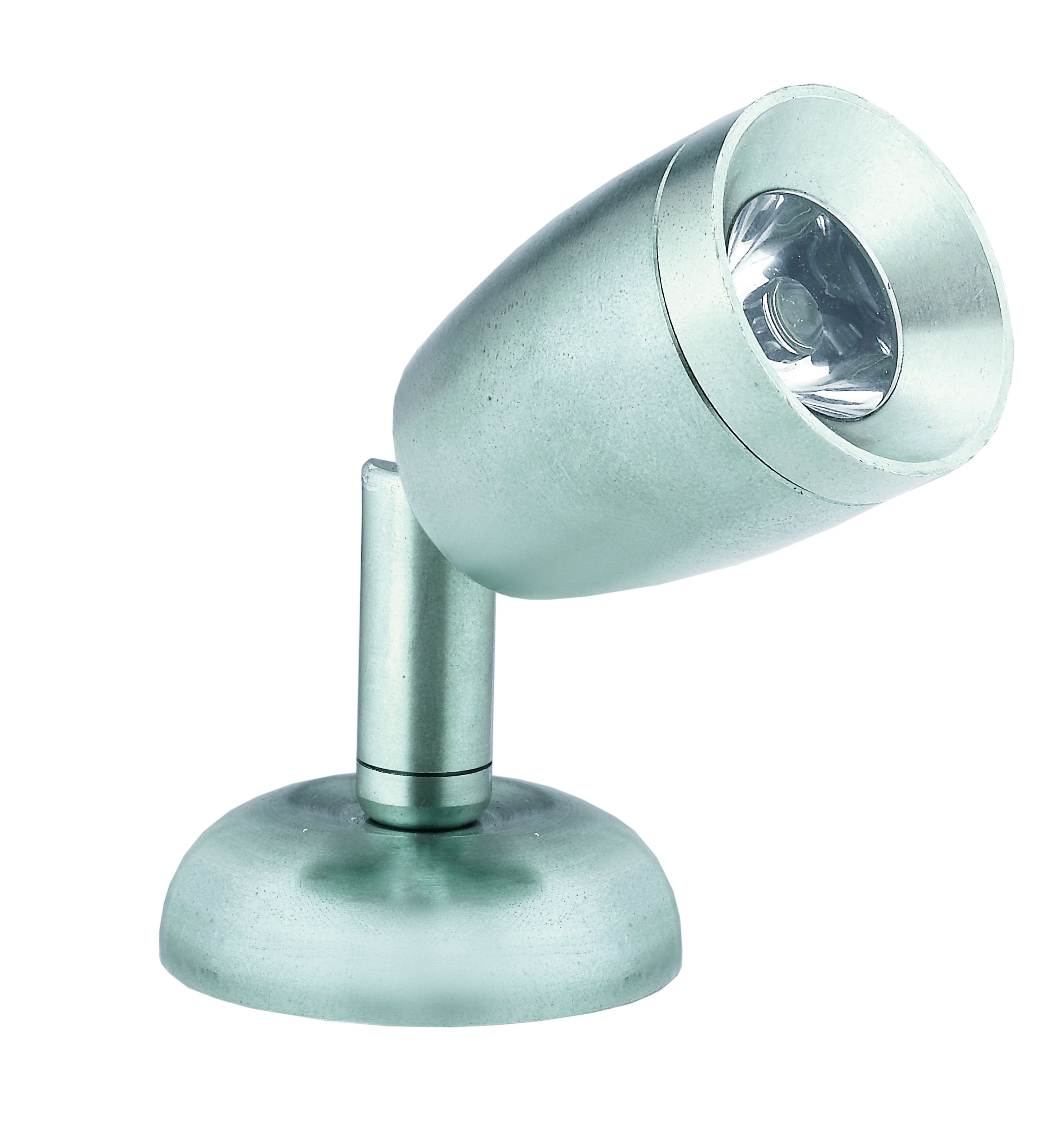 Mini LED Leseleuchte aus Messing