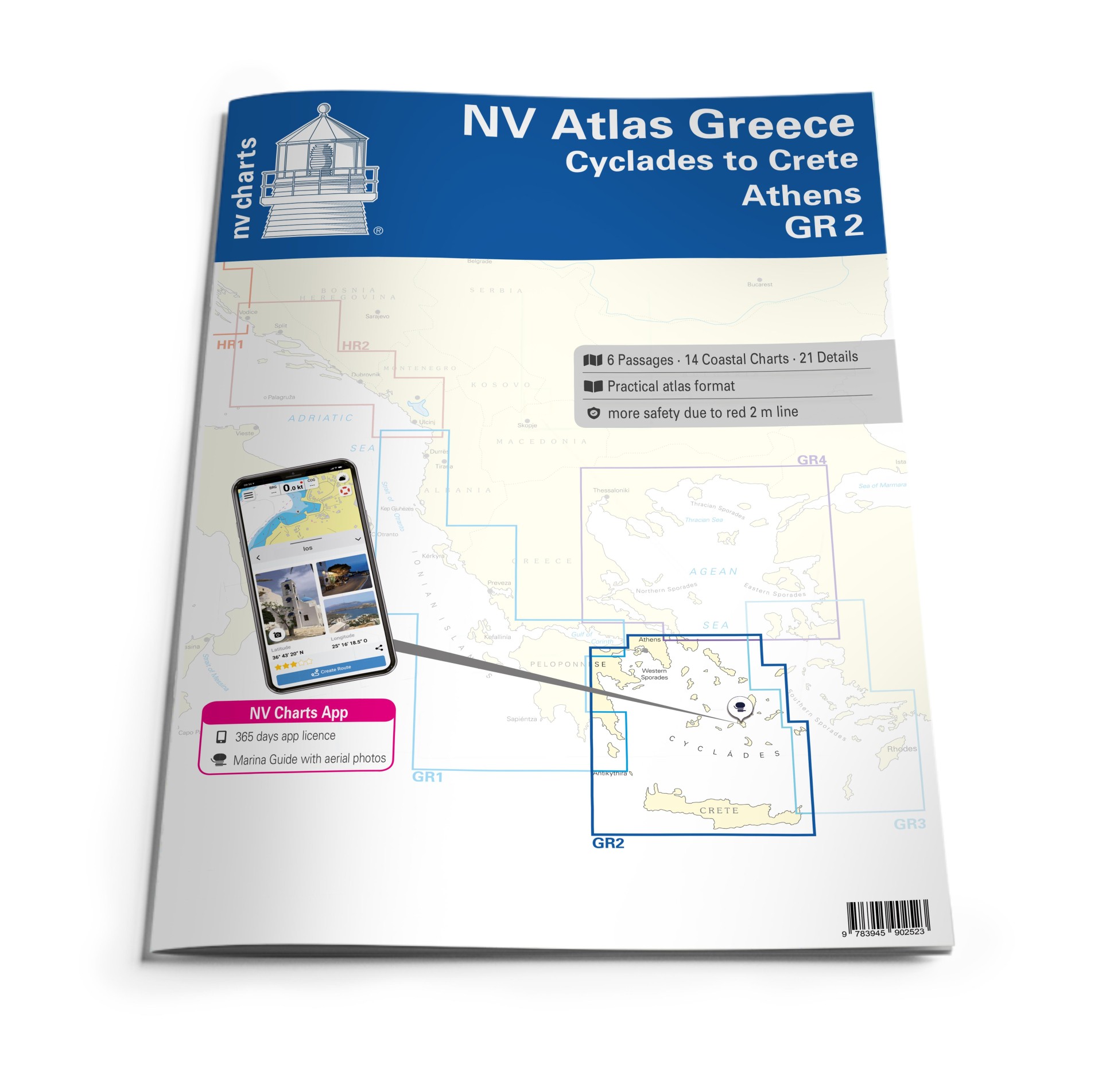 NV Seekarten Atlas Griechenland