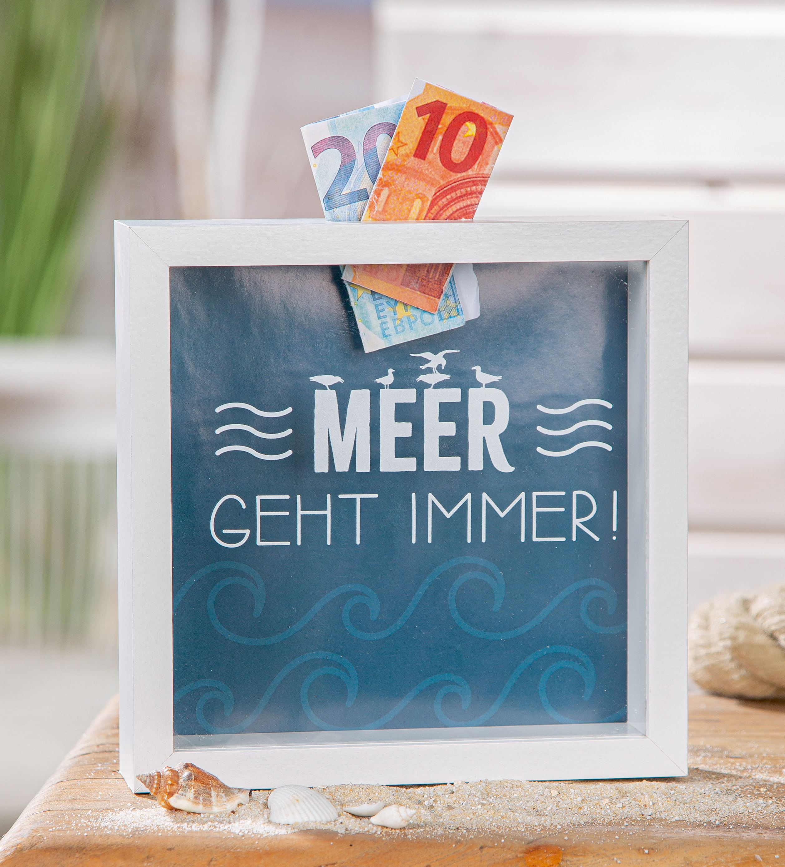 Spardose "Meer geht immer"
