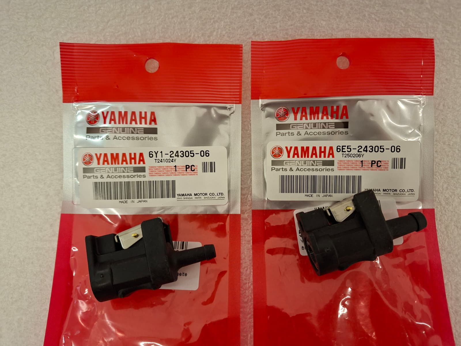 Yamaha Benzinanschluss