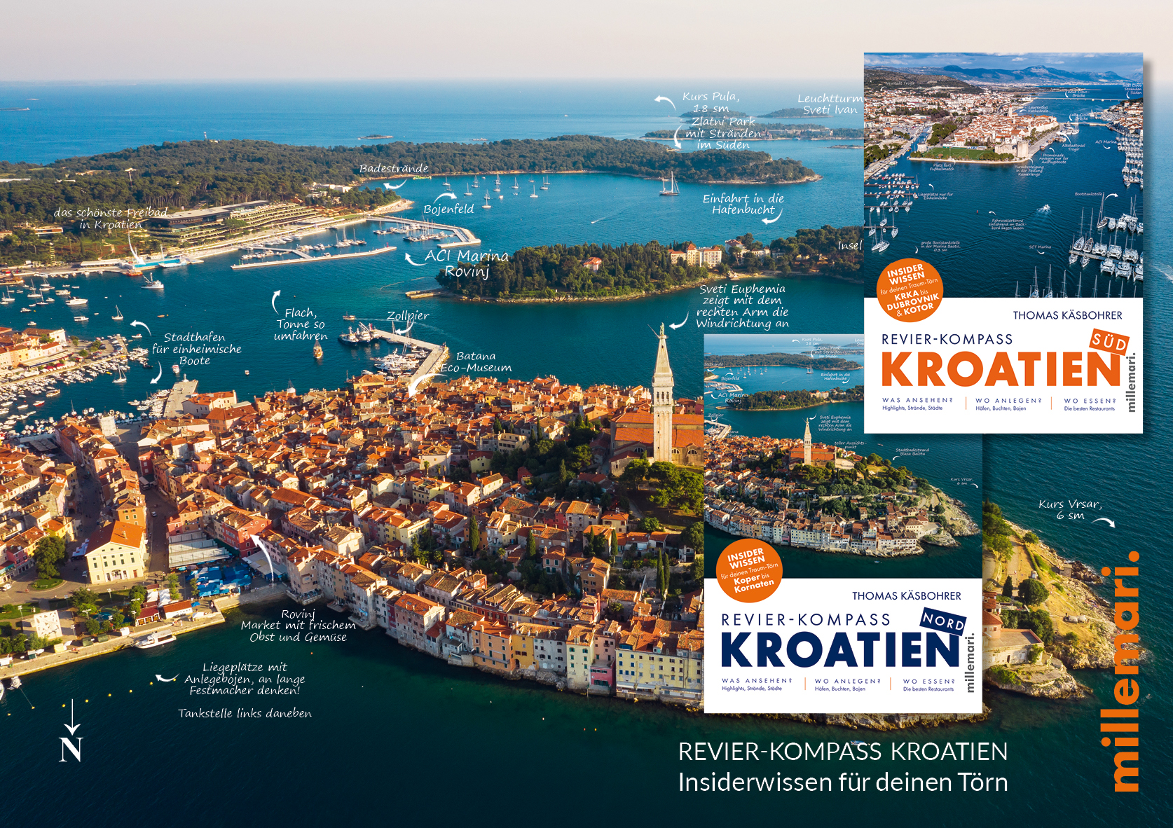 Revier Kompass Kroatien Nord & Süd