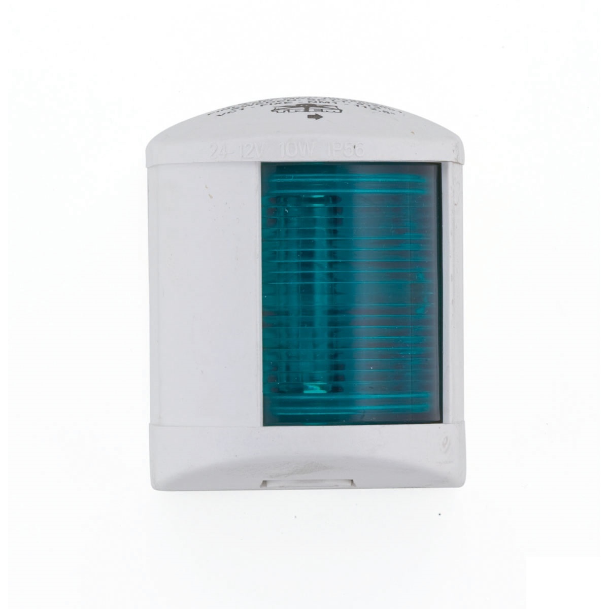 Trem Croce Easy LED Positionslicht Steuerbord / grün mit weißem Gehäuse