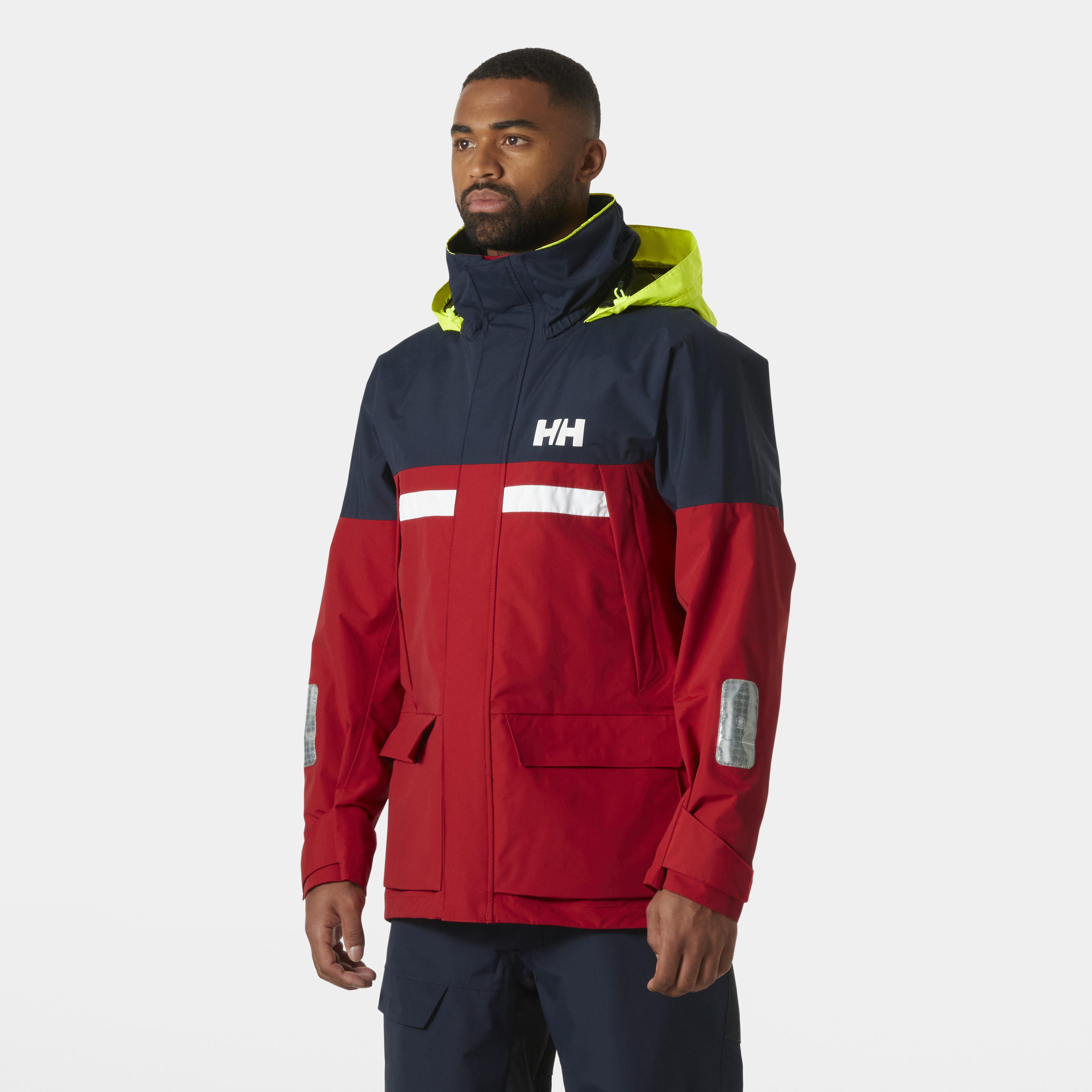 Helly Hansen Pier 4.0 Jacke Herren rot-navy