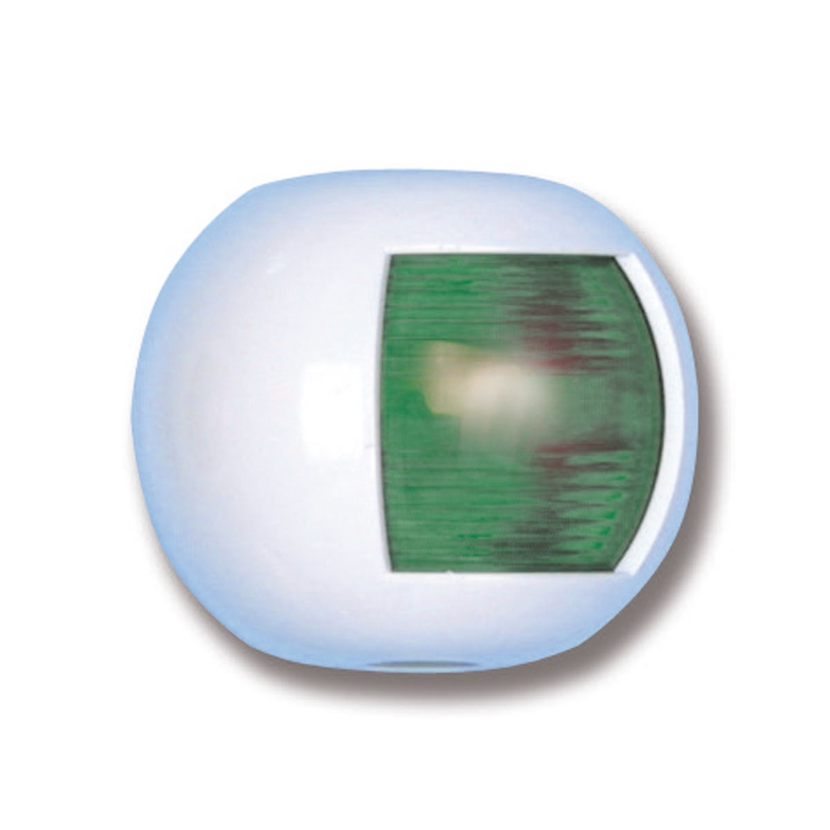 Trem Orsa Positionslicht LED Steuerbord / grün mit weißem Gehäuse