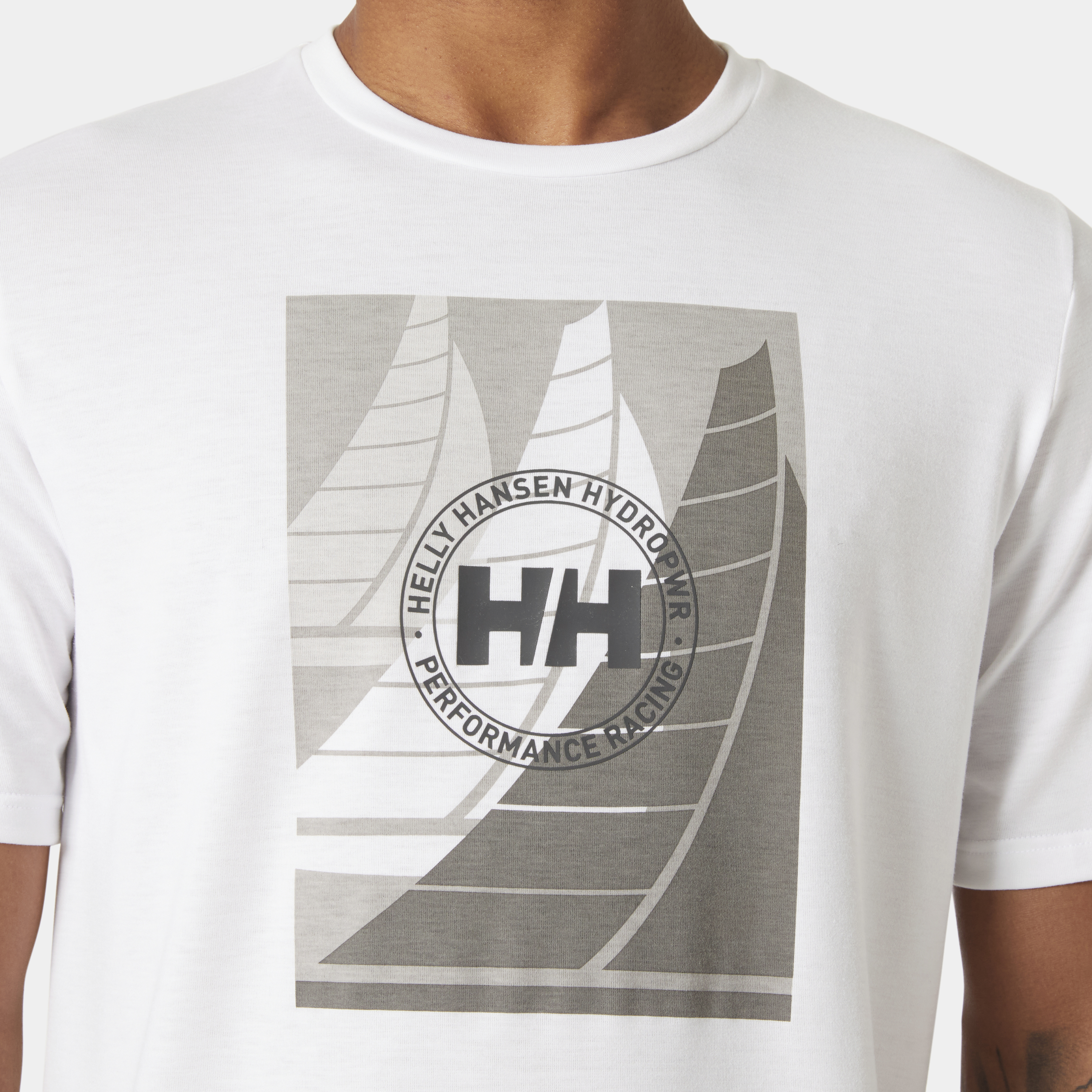 Helly Hansen HP Race Graphic T-Shirt Herren weiß