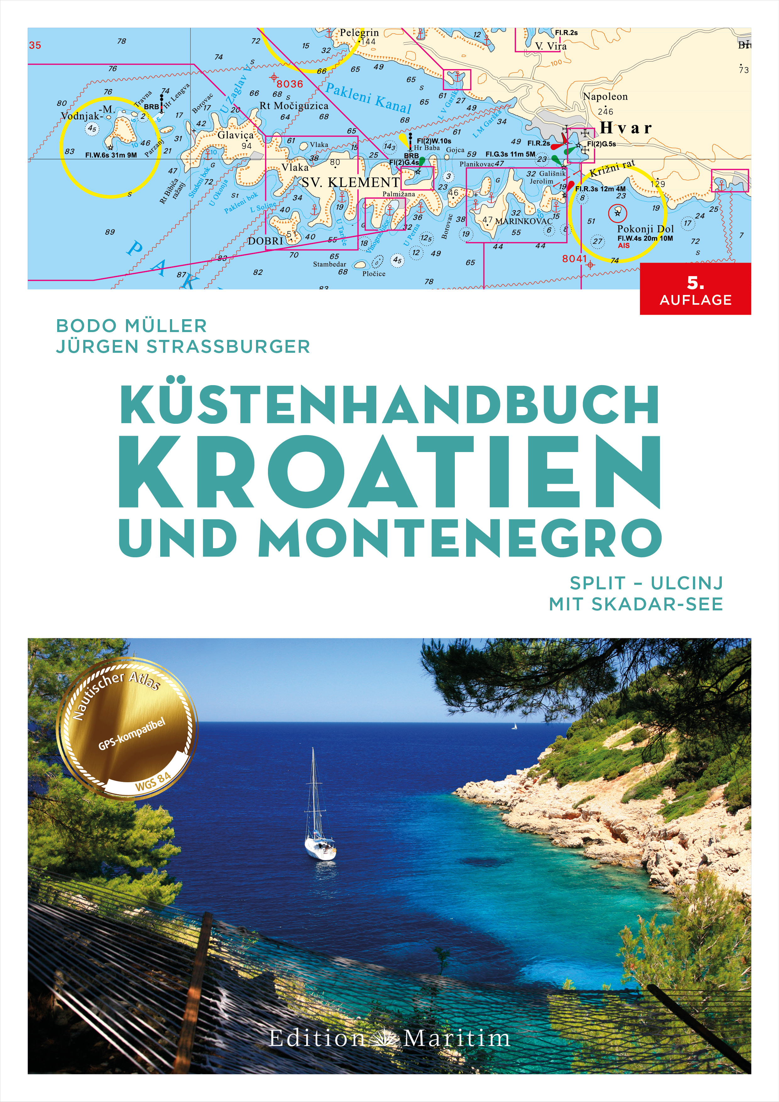Küstenhandbuch Kroatien und Montenegro-Neuauflage
