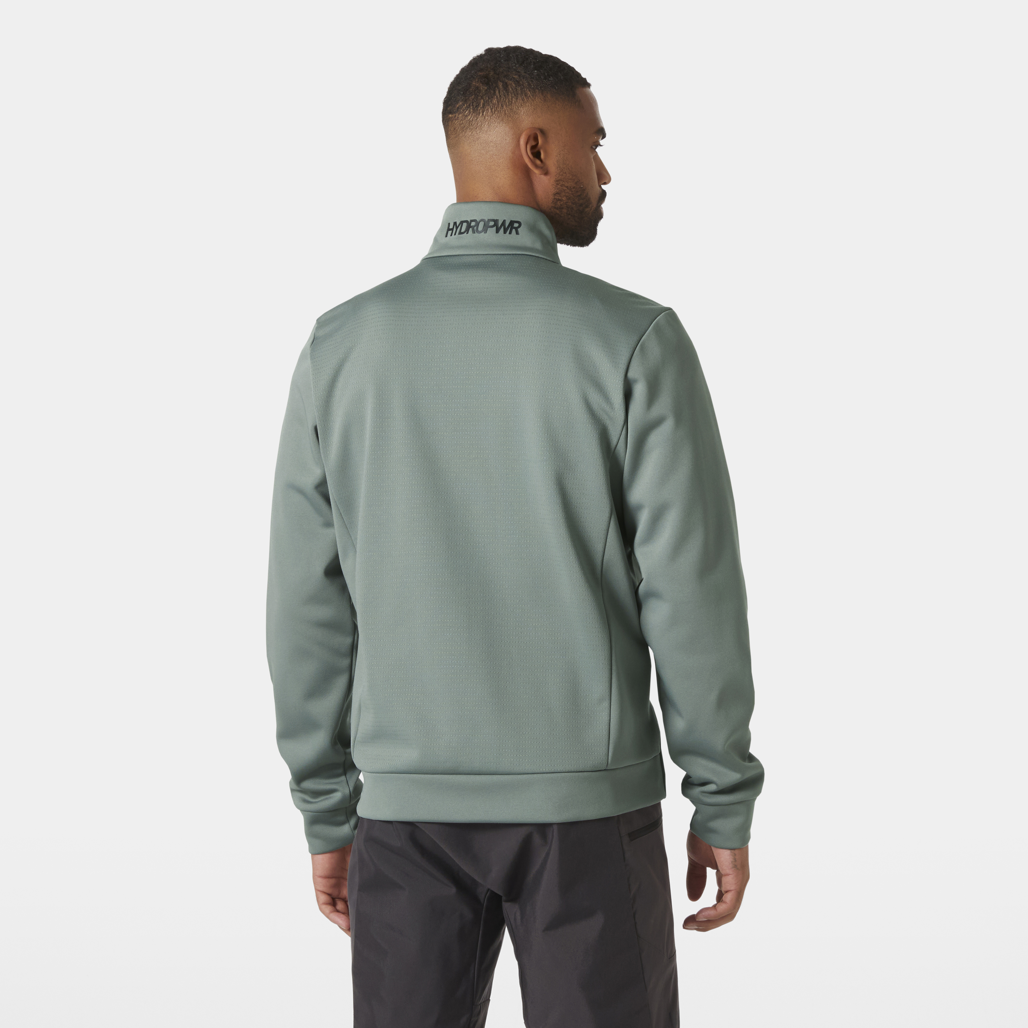 Helly Hansen HP Fleece Jacke 2.0 Herren grau/grün Helly Hansen HP Fleece Jacke 2.0 Herren grau/grün
