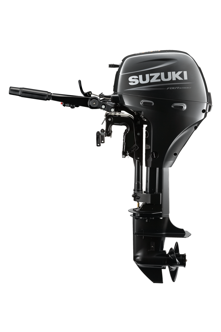 Suzuki DF8A Außenbordmotor - Handstart mit Pinne