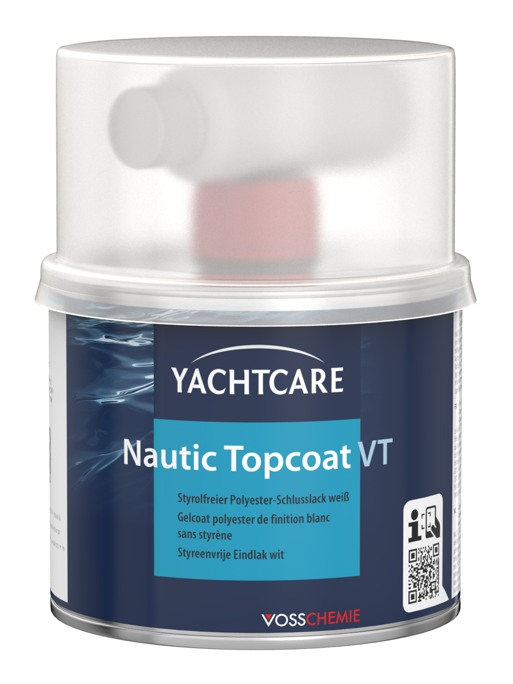YC Nautic Topcoat VT weiß